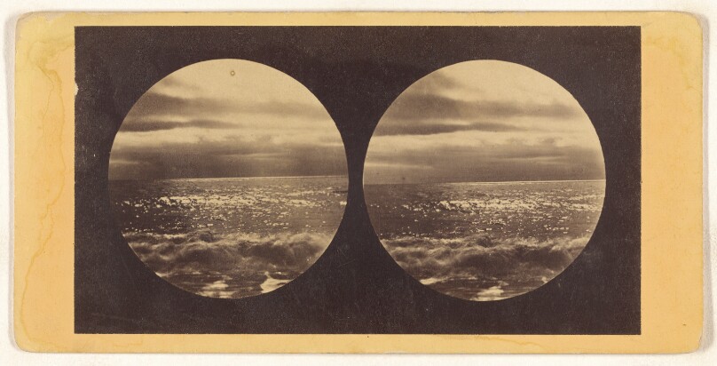 Sea off Aberystwith.