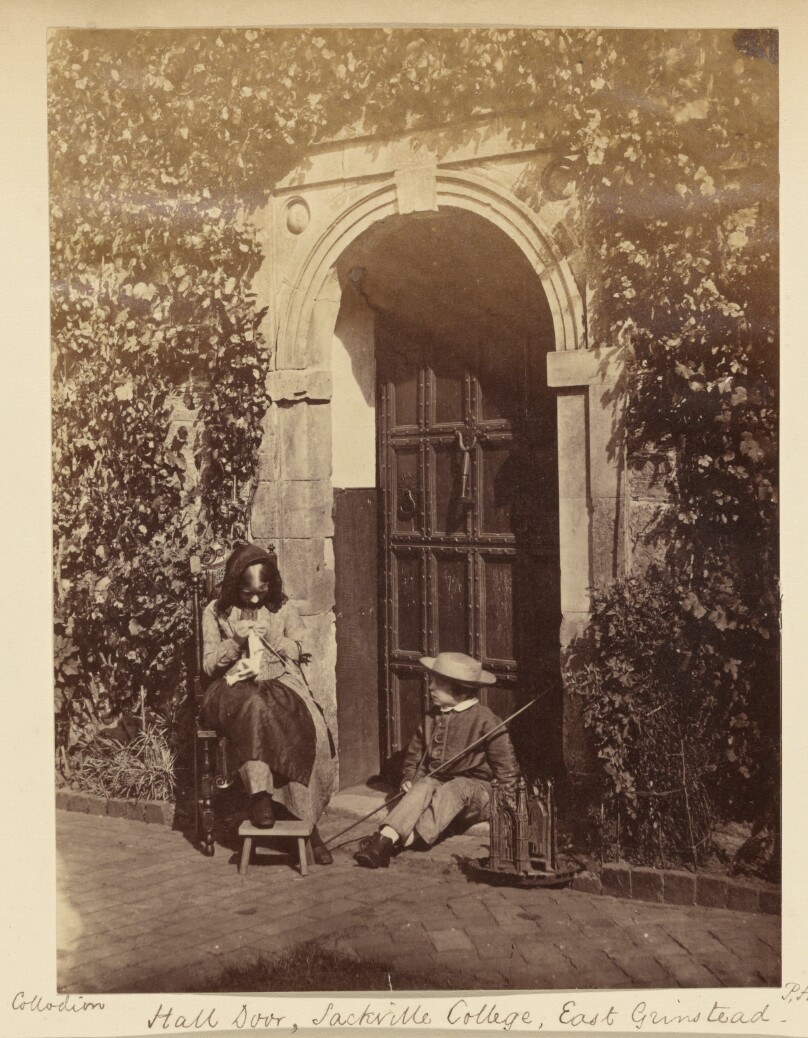 Hall Door, Sackville College, East Grinstead