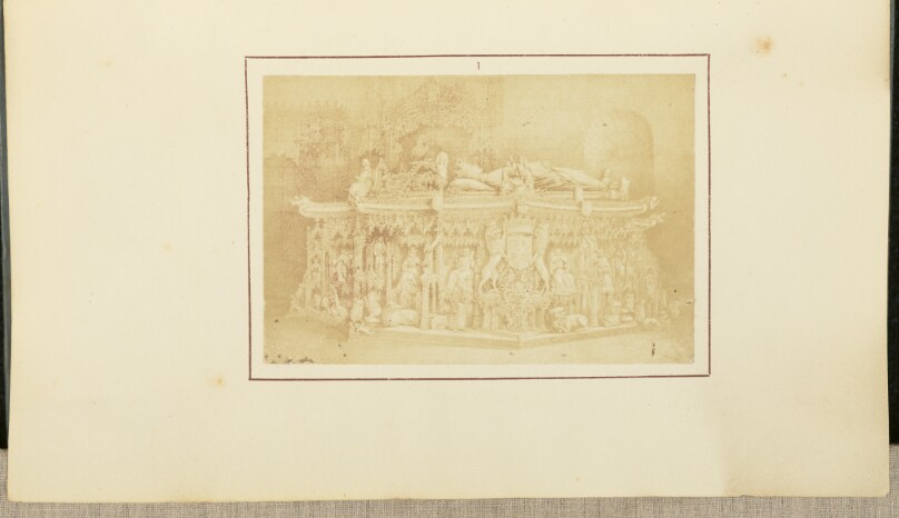 Marble Tomb of King Don Juan II in the Chartreuse of Miraflores near Burgos