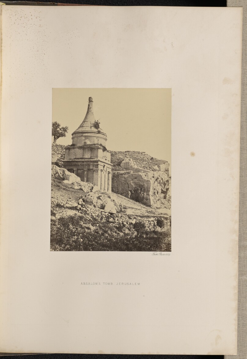 Absalom's Tomb, Jerusalem