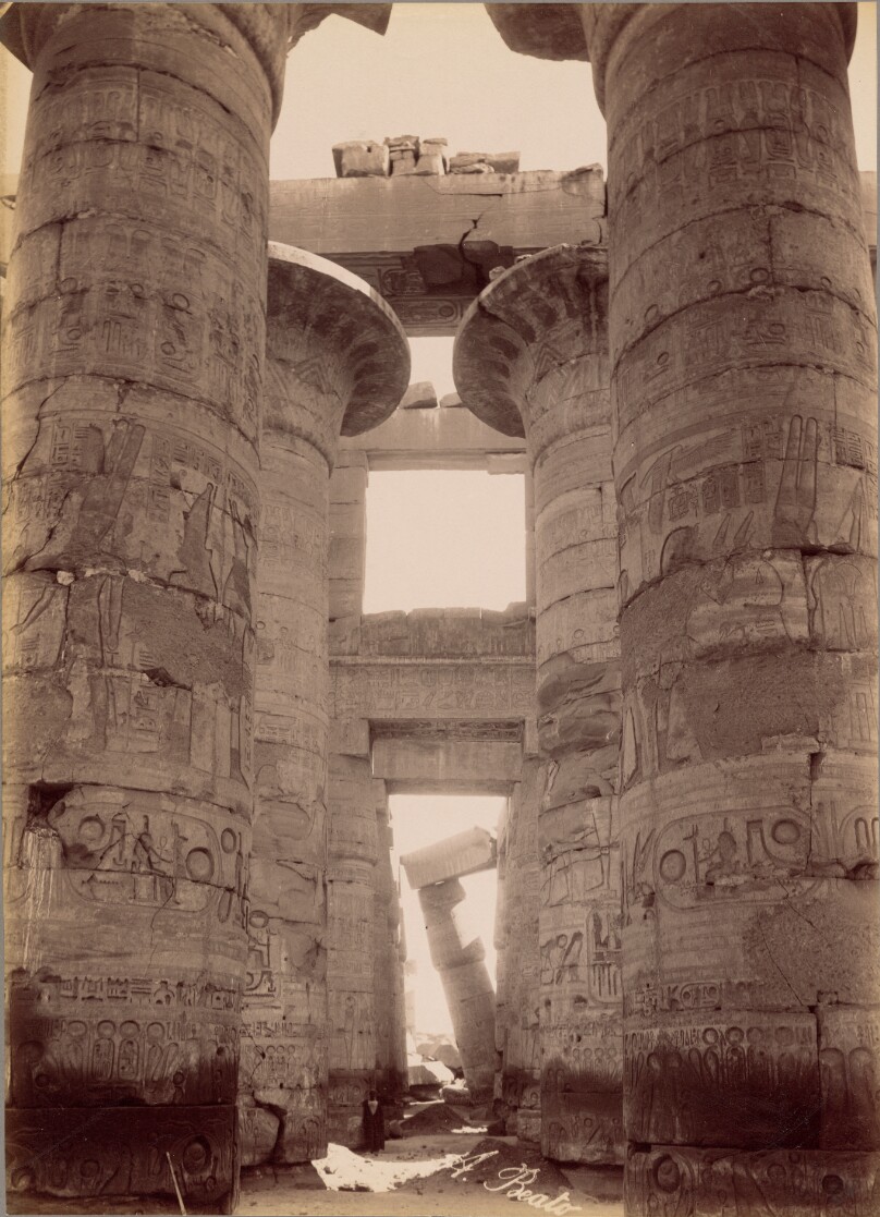 [Karnak, The Hypostyle Hall] / [Karnak, La Salle Hypostyle]