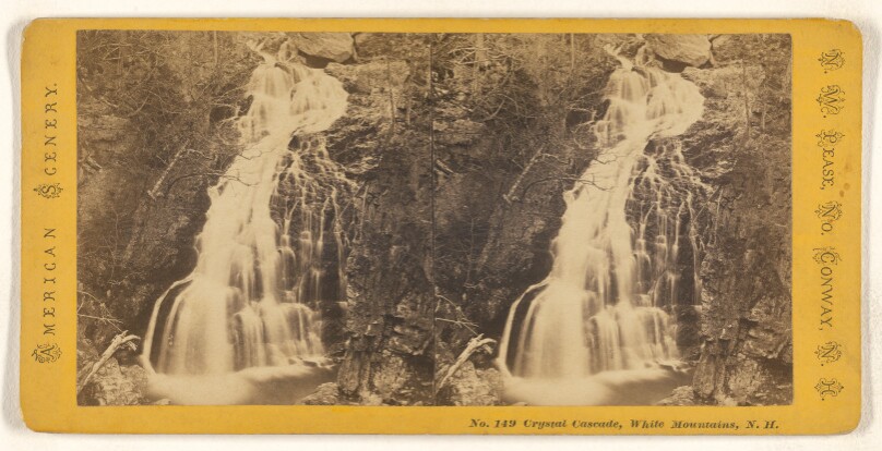 Crystal Cascade, White Mountains, N.H.