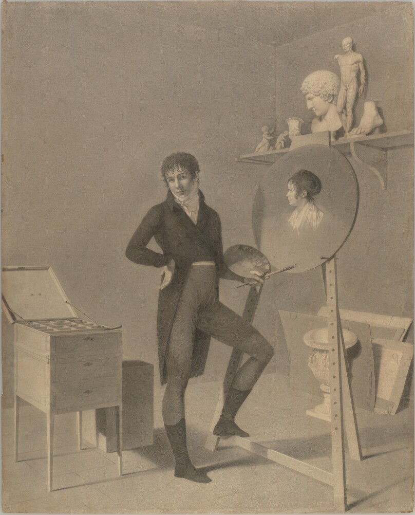 Portrait of an Artist in his Studio