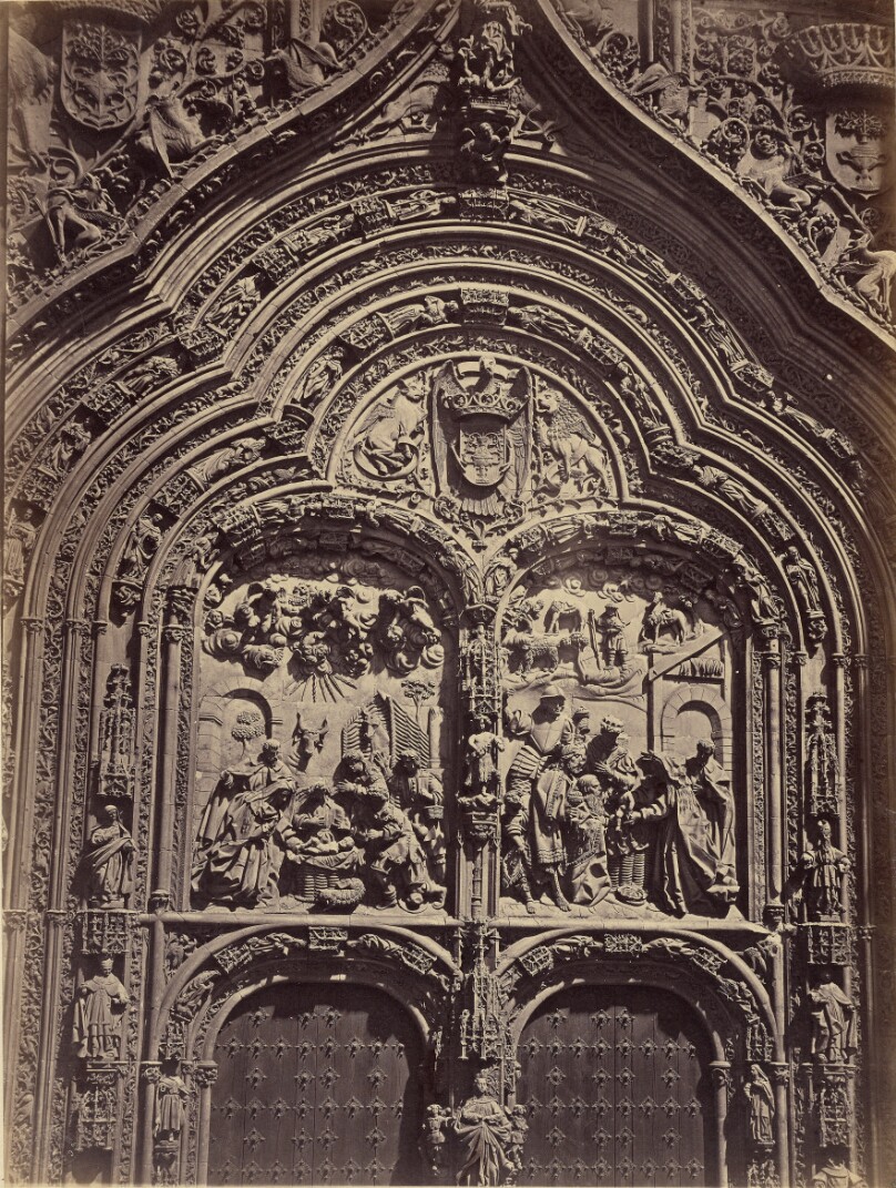[Cathedral door, Salamanca]