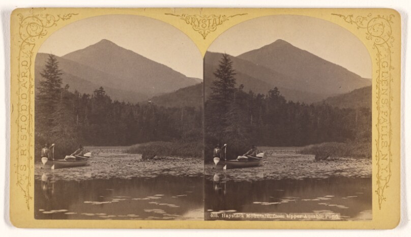 Haystack Mountain, from Upper Ausable Pond.
