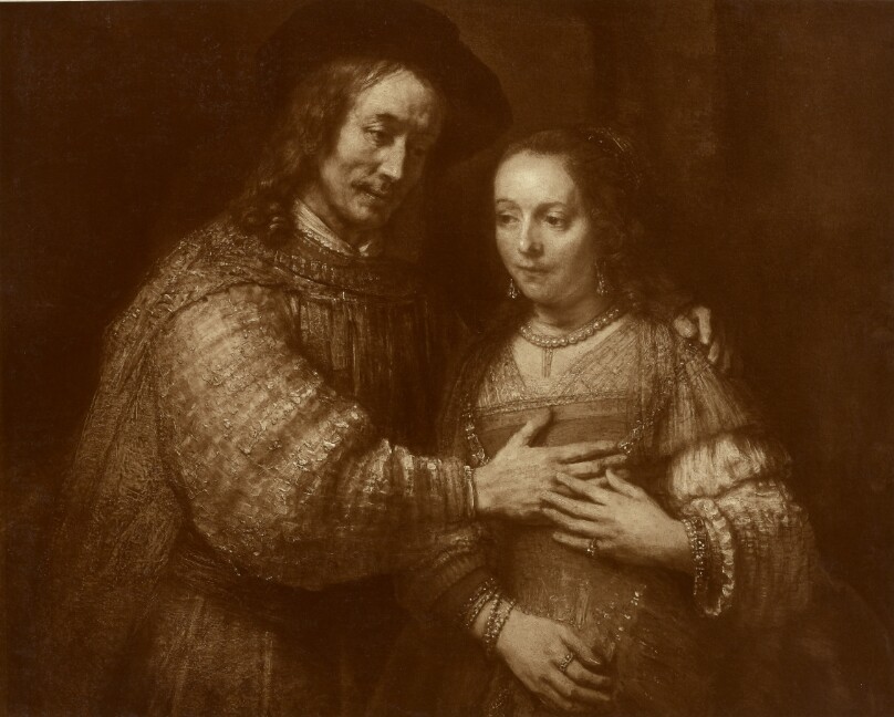 Rembrandt's "The Jewish Bride"