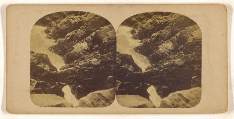 Interior View of Spouting Cave [Newport, Rhode Island]