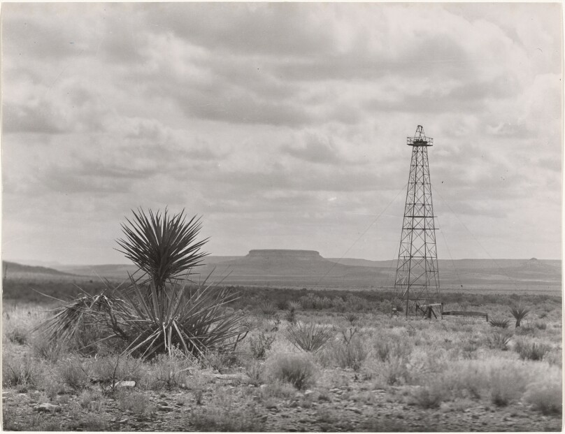 Pumping Derrick near McCamey, TX