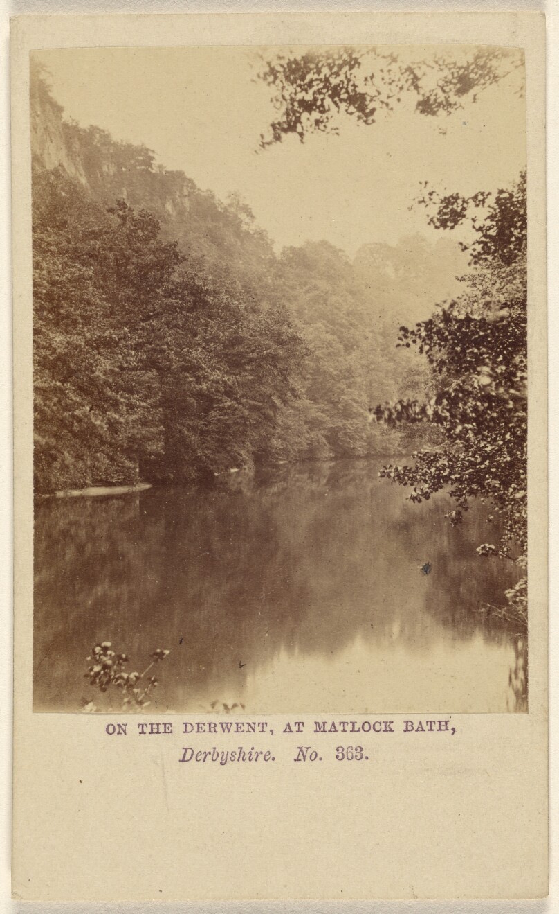On the Derwent, At Matlock Bath, Derbyshire.