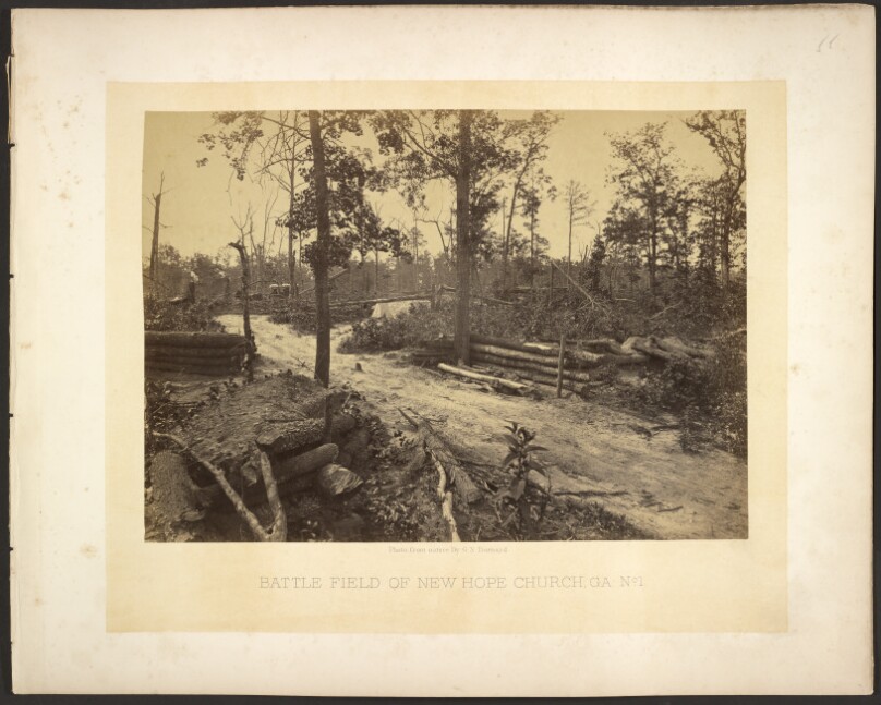 Battle Field of New Hope Church, Georgia, No. 1