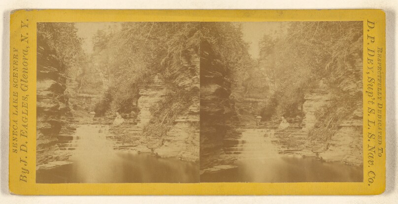 Entrance to Rock Stream Glen. [Seneca Lake]