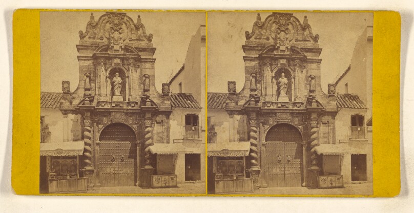 Cordova - Entrance to Church of San Pablo.