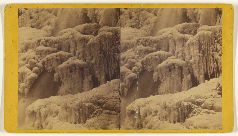 Indian Fall, veiled with Icicles, West Point.
