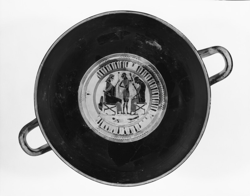 Fragmentary Attic Black-Figure Lip Cup