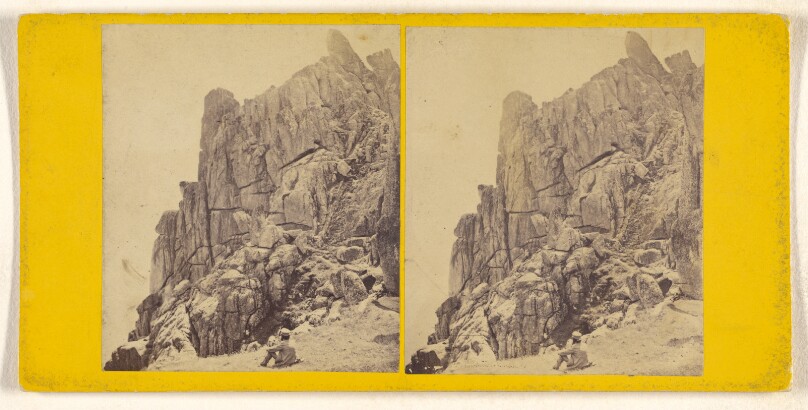The Castle Peak, Treryn Castle, Cornwall.