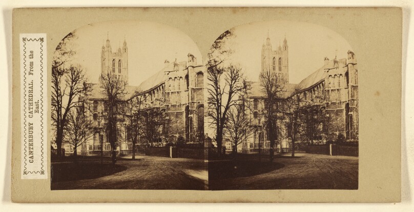 Canterbury Cathedral, From the East.