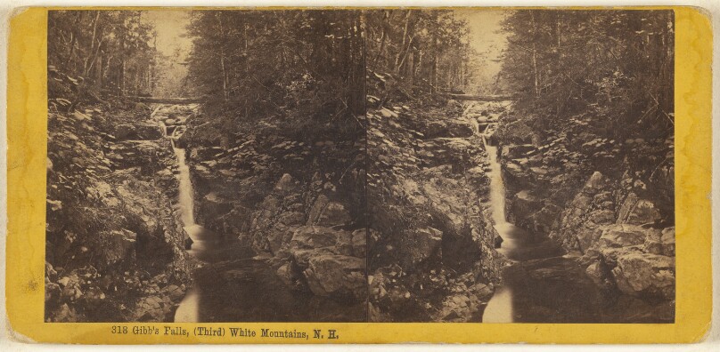 Gibb's Falls, (Third) White Mountains, N.H.