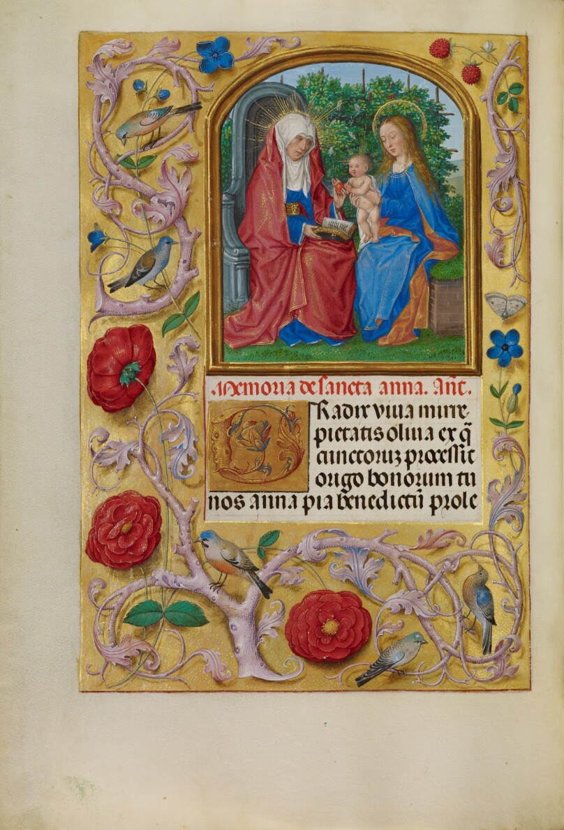 The Virgin and Child with Saint Anne