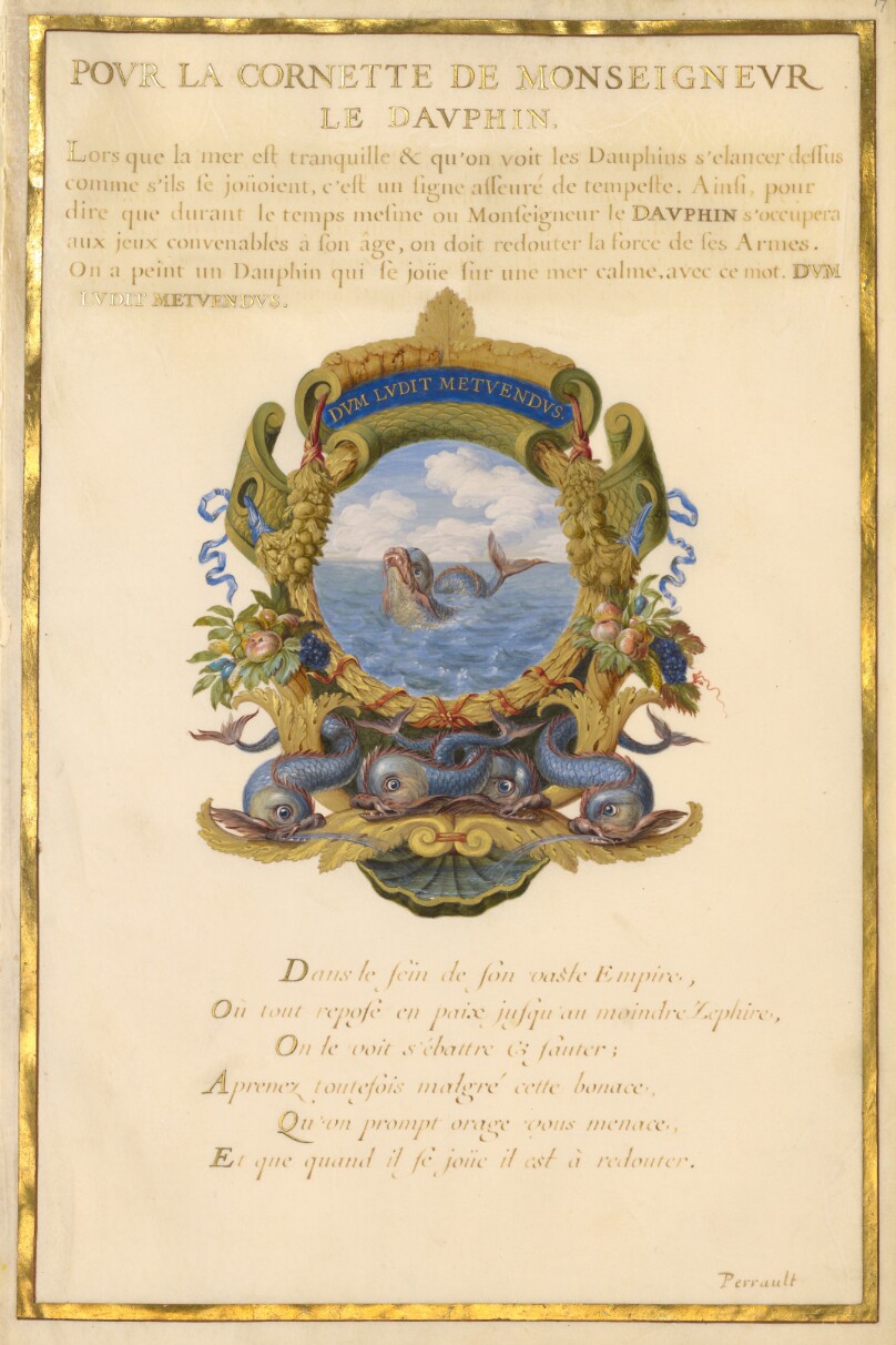 Escutcheon with a Sea Monster