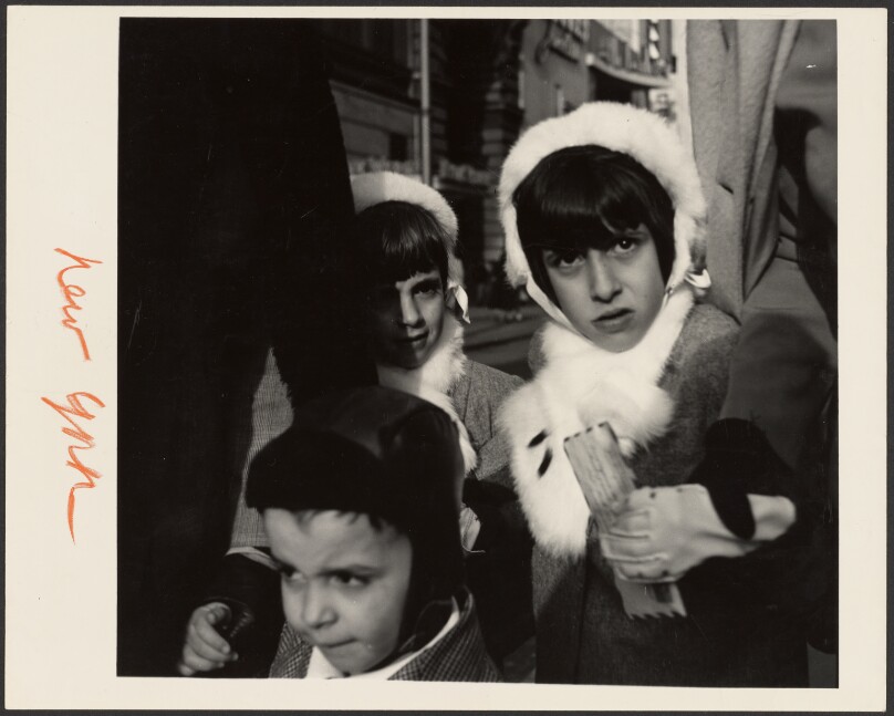 Three Children on the Street, New York City