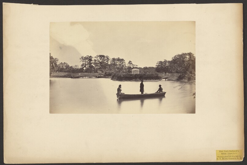 Fish Pond, Seabrook's, Edisto Island, South Carolina