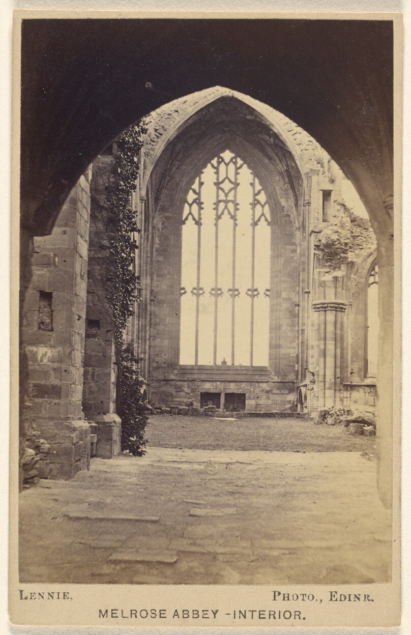 Melrose Abbey - Interior.