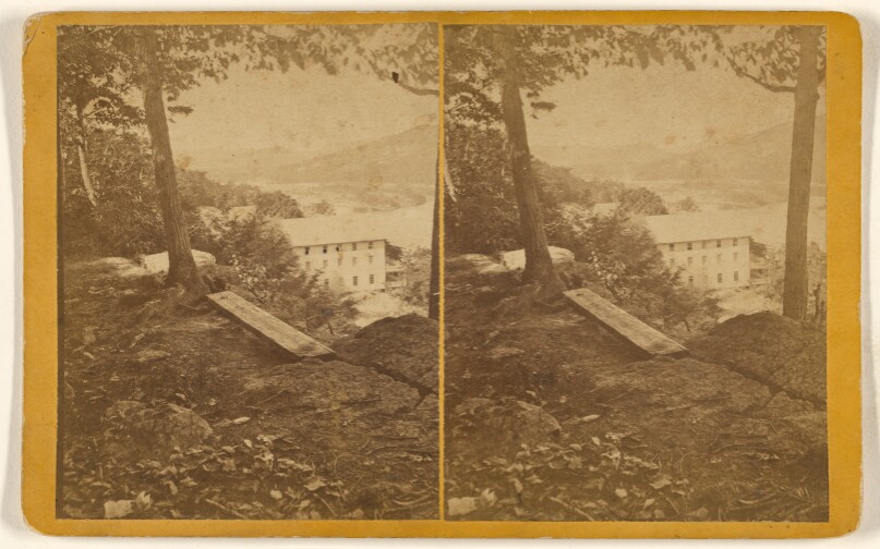 Kittatinny House and Del[aware] River.