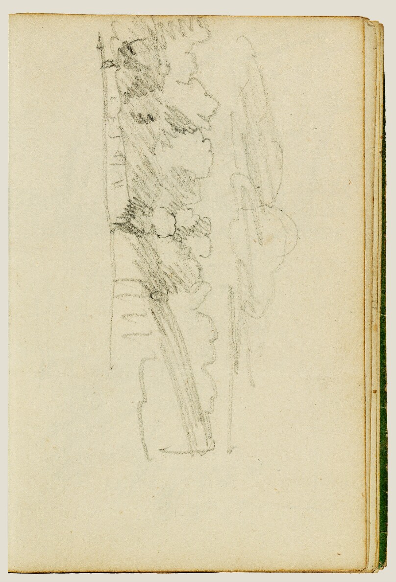 Landscape with a row of trees