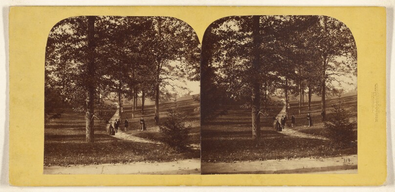[Site of old entrance, Greenwood Cemetery, near New York]