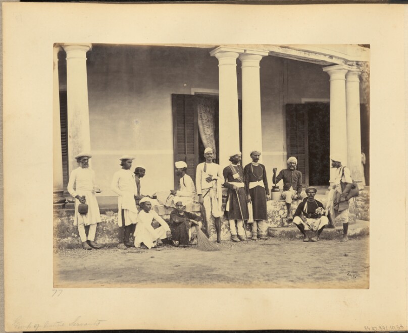 Group of Native Servants