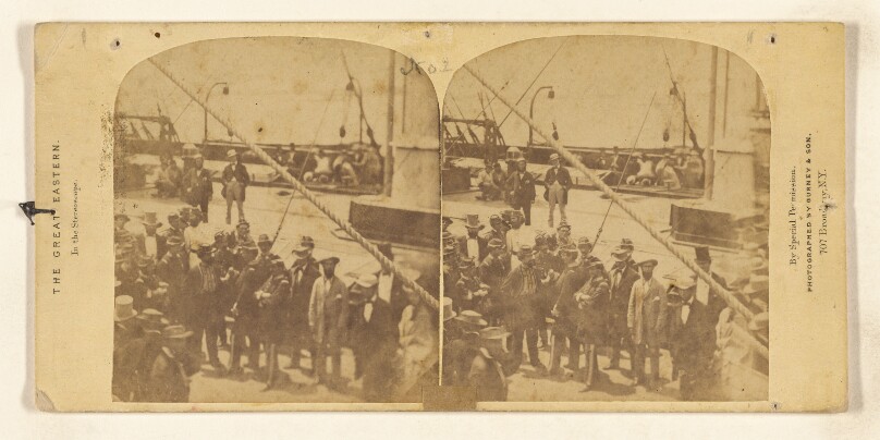 The Great Eastern. In the Stereoscope.