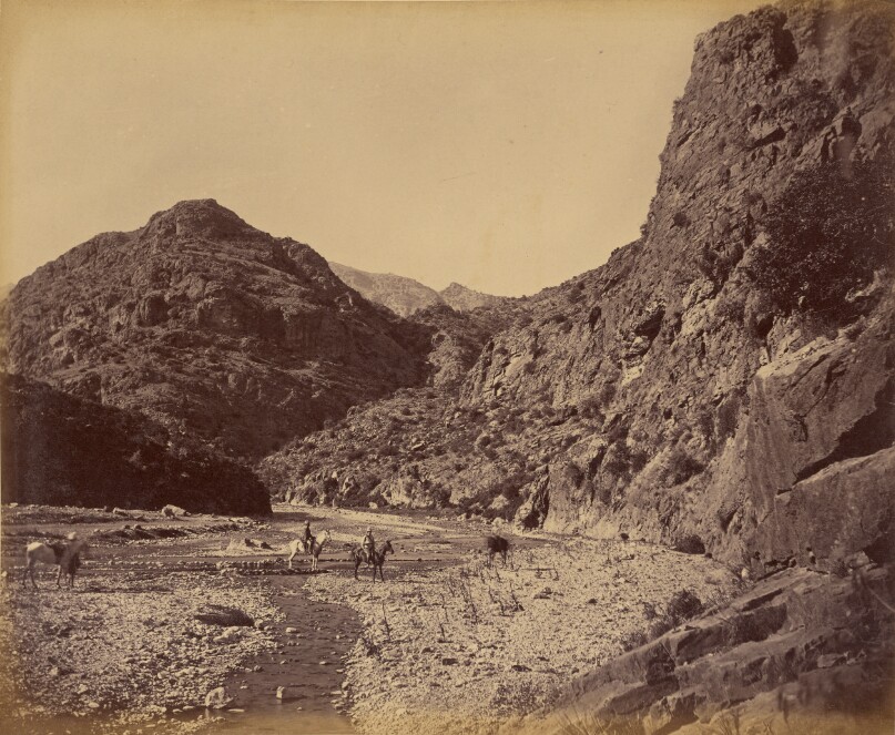 View in the Pass near Ali Musjid showing Tortang