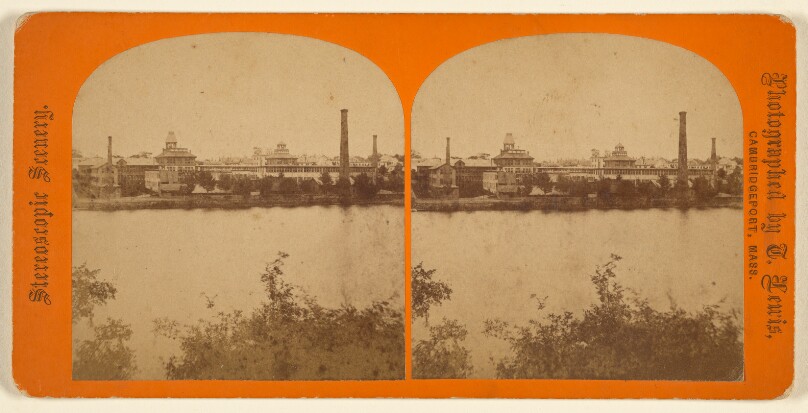 Waltham Watch Manufactory. Rear View.