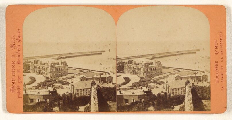 Boulogne s/Mer. La Plage et L'Etablissement