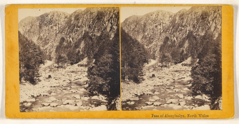 Pass of Aberglaslyn, North Wales.