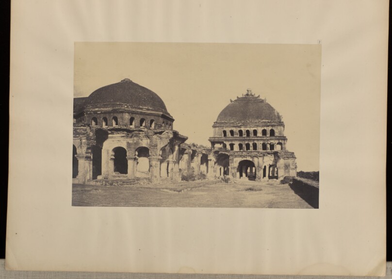 Madura. [Trimul Naik's] Palace, Roofs of Part of the Session Court and of a Hall on One Side of Quadrangle.