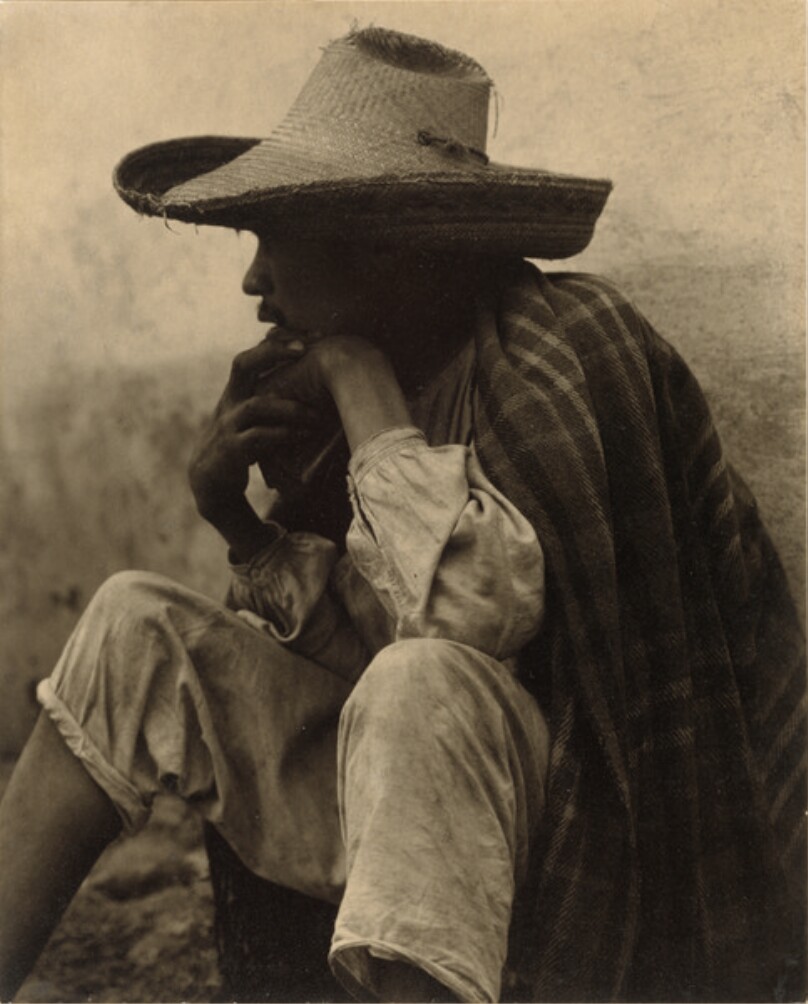 Seated Man, Milpa Alta, Mexico