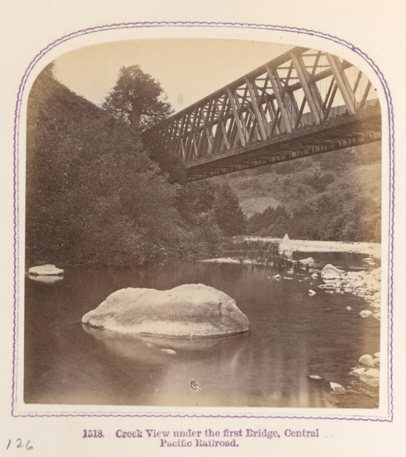 Creek View Under the First Bridge