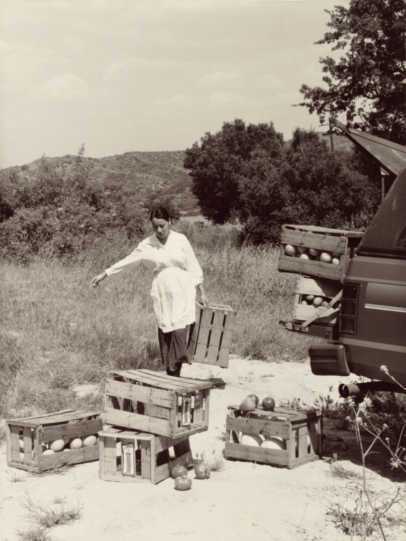 1930, Transporting Produce, Outskirts of Phoenix, Arizona
