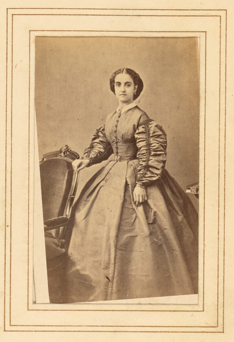 Mlle [Adelina] Patti [Marchioness de Caux. Signora Nicolini Baroness Cederstrom, 1843 - 1919]
