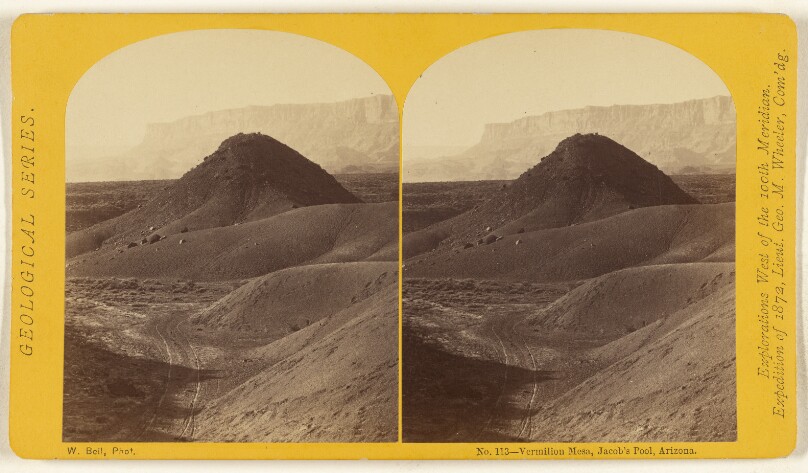 Vermilion Mesa, Jacob's Pool, Arizona.