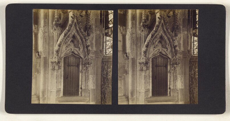 [Aumbry(?) (---illeg.) Chapel, Ely]