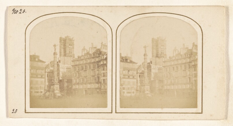 [Columne & Place du Chatelet. - Tour de Saint Jacques.]
