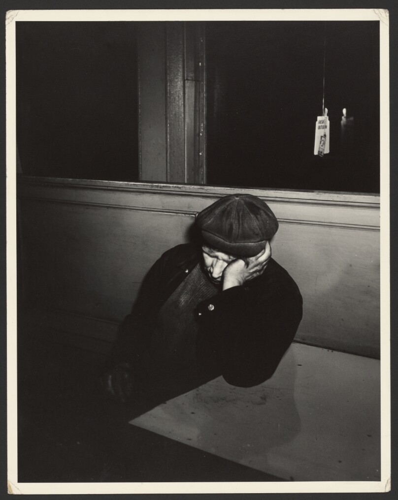 [Sleeper in a Bar]