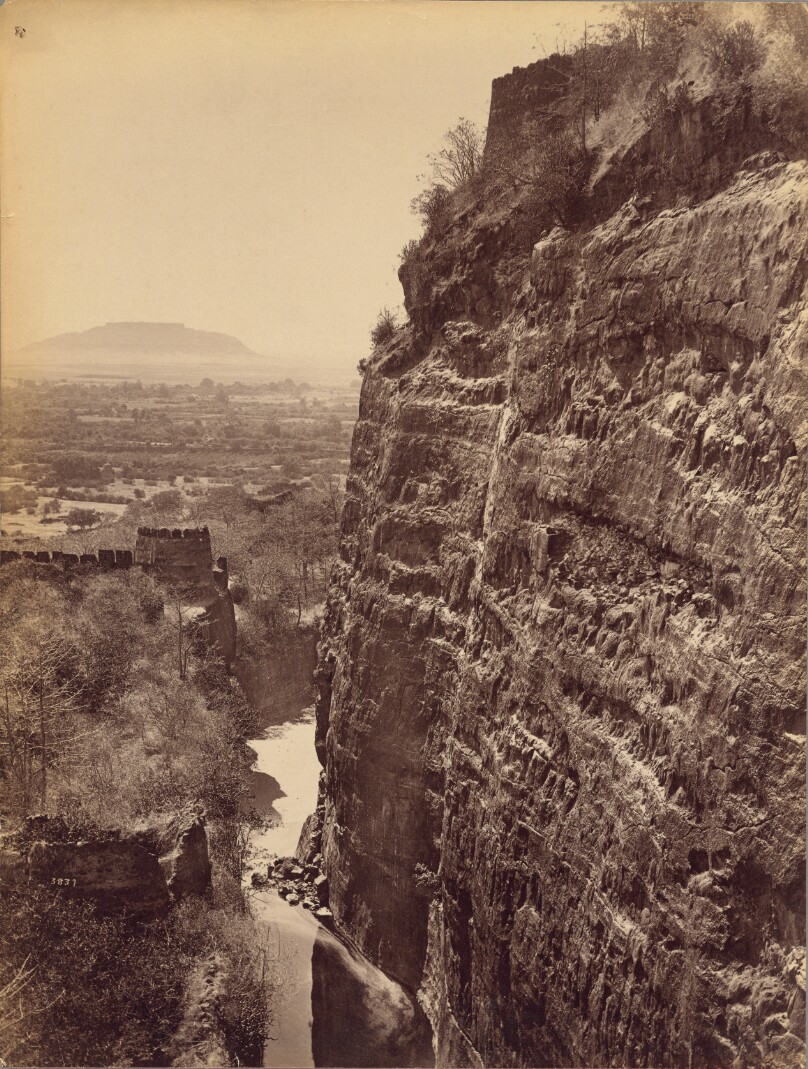 East Scarp of the Renowned Fortress, Dowlutabad, India