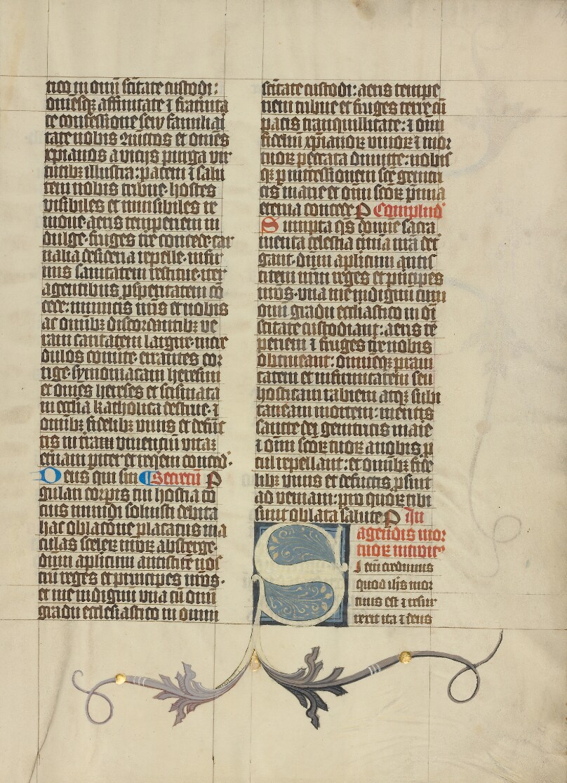 Decorated Initial S