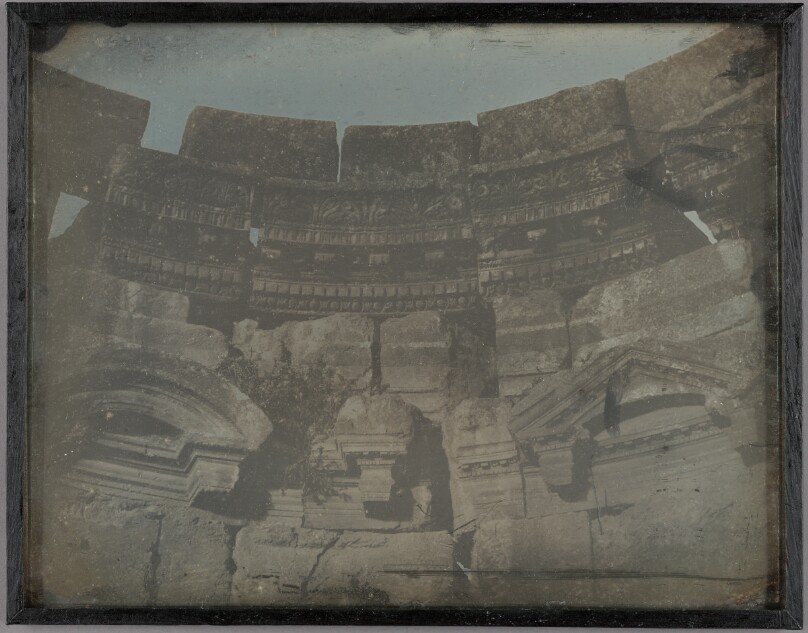 Interior of the Circular Temple, Baalbek