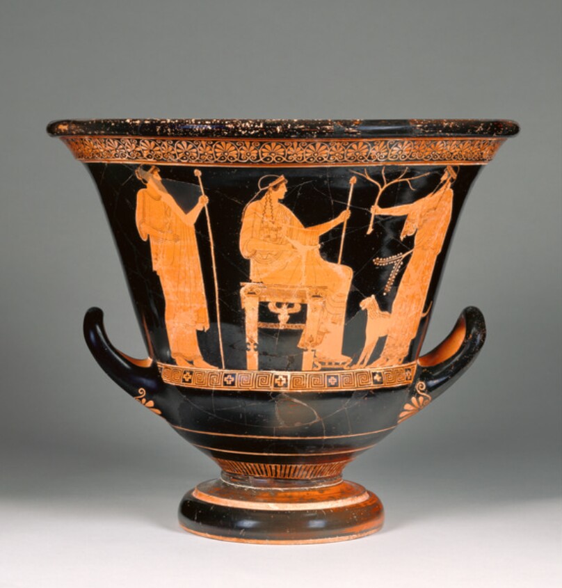 Attic Red-Figure Calyx Krater