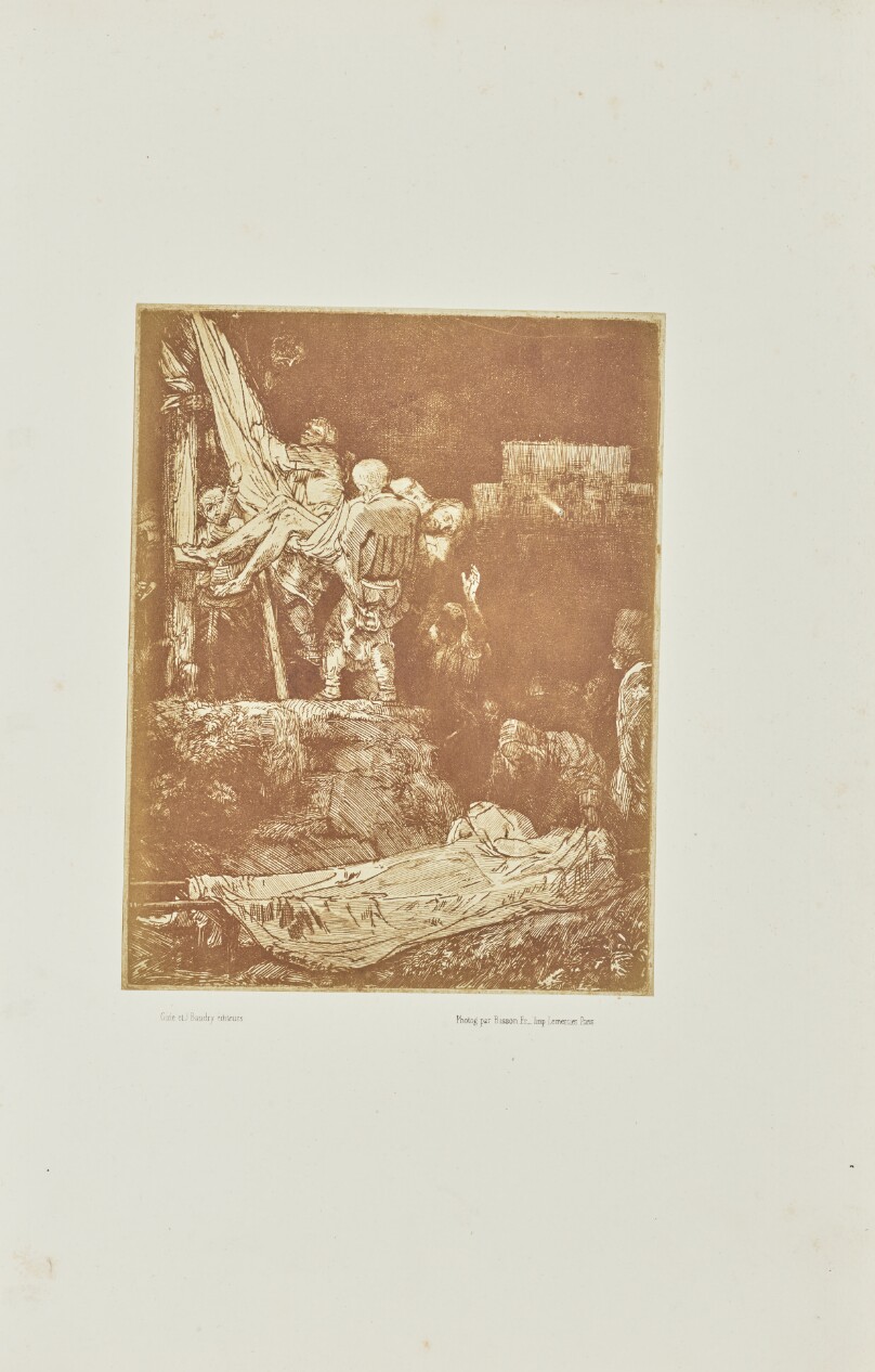 [The descent from the cross by torchlight]