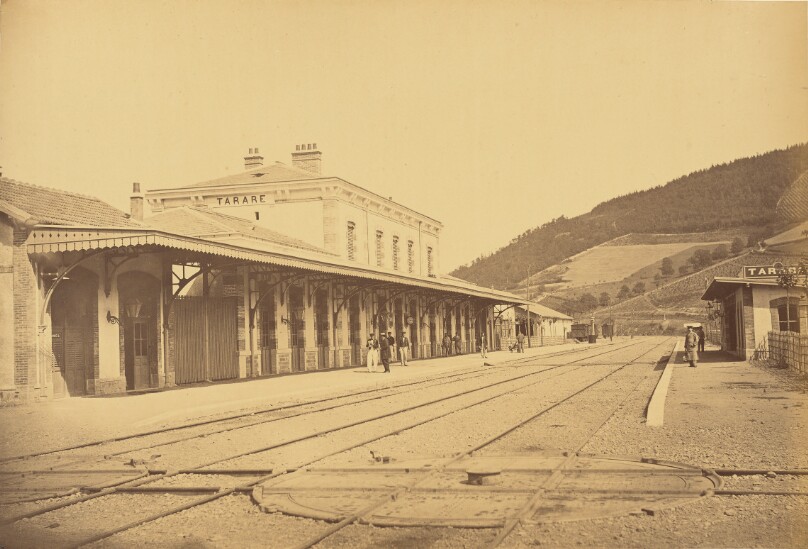 Gare de Tarare, Vue Prise Sur la Voie